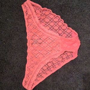 NWOT Floral Lace Panties